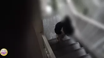 DLSL-247 02 Urinating emergency! Again! OL’s holding pee to the limit then wetting or pissing on the company’s veranda VOL 4