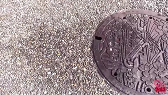 DLFF-038 03 Outdoor wetting voyeur - women leaking piss and throwing away wet underwear