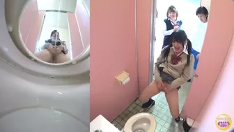 DLSL-131 02 Mischievous peeing voyeur - school girl’s toilet overflowed with piss!, , PissRIP