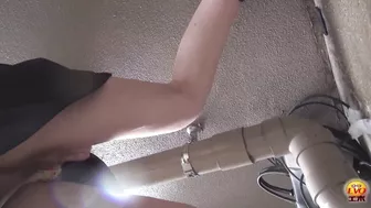 DLEE-227 01 Girls exposed while peeing standing up and being watched by somebody