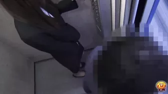 DLEE-172 01 Female office workers peeing on public toilet Multi view voyeur