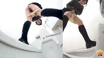 DLEE-099 01 Piss leaking schoolgirls Cramming and wetting in the class