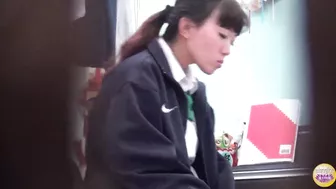 DLSL-214 02 Spying on schoolgirls peeing their panties Secret in-house footage with unexpected situations!