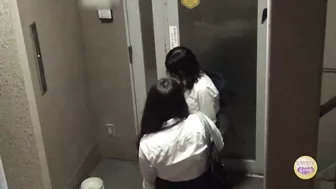 DLSL-021 01 Schoolgirls peeing pranks Mischievous outdoor pissing voyeur