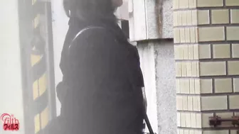 DLFF-042 01 Come with me if you want to watch me urinating. Women peeing outdoors for the guy with camera