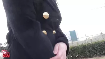 DLFF-042 05 Come with me if you want to watch me urinating Women peeing outdoors for the guy with camera