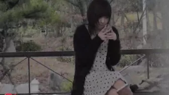 DLFF-042 03 Come with me if you want to watch me urinating. Women peeing outdoors for the guy with camera