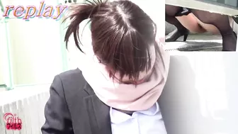 DLFF-049 05 Outdoor pee flood - office ladies