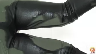 DLEE-103 01 Girls with incontinence wetting their pants. Multi view toilet voyeur