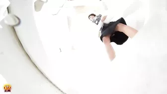 DLEE-111 02 Office toilet spy camera. OL’s leaked panties