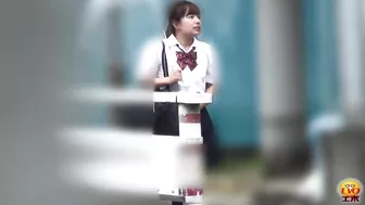 DLEE-185 03 Younger sister’s wetting diaries. Peeing voyeur