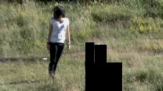 Mother and Daughter have to pee outside, , PissRIP