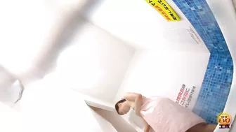 DLEE-365 03 Hidden camera in female dorm toilet Nude urination