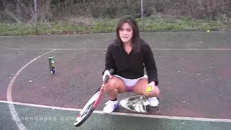 Rebekah - Tennis Wetting, Amateur Collection, PissRIP Rebekah - Tennis Wetting, Amateur Collection, PissRIP